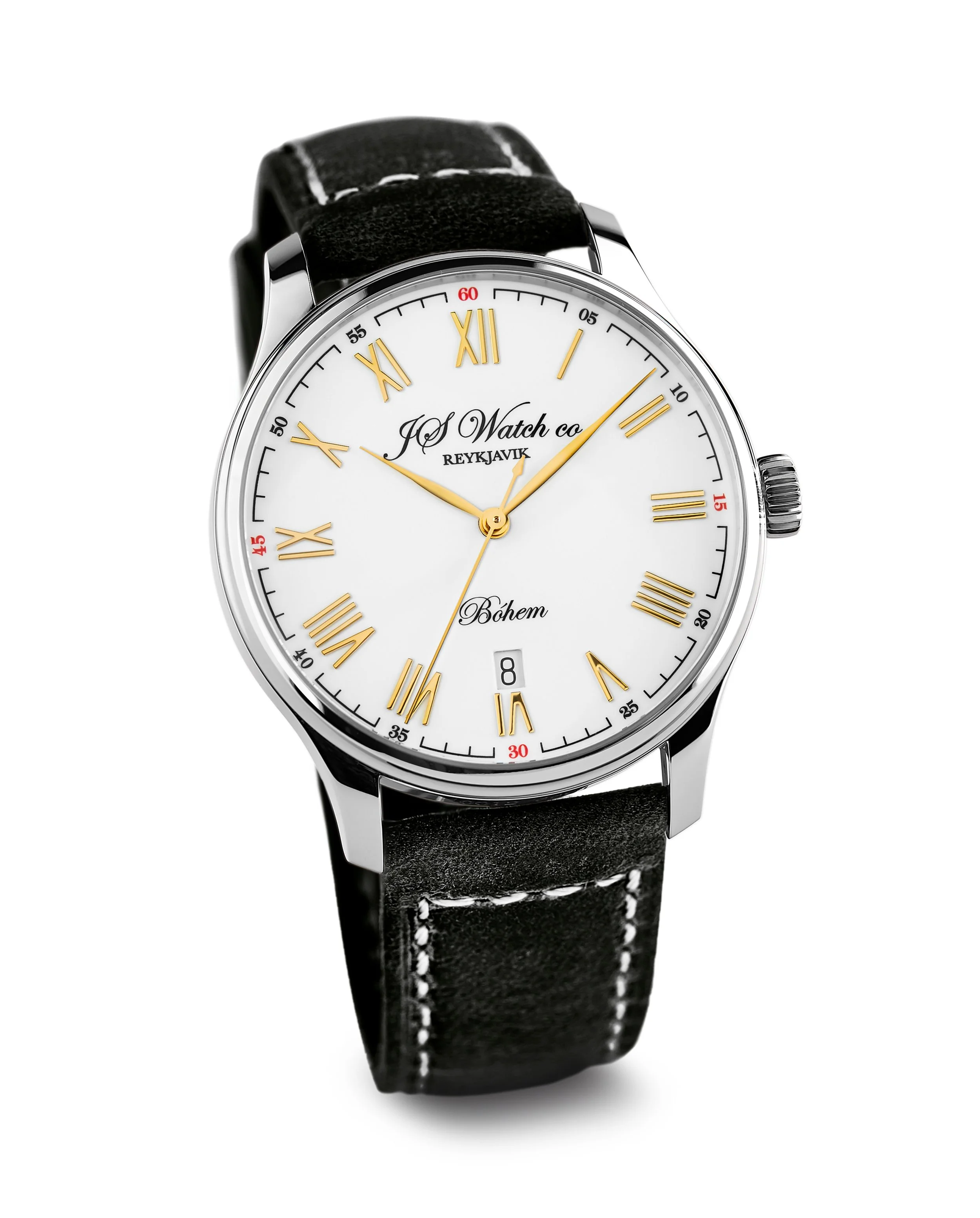 JS Watch Company Reykjavik — Bóhem White